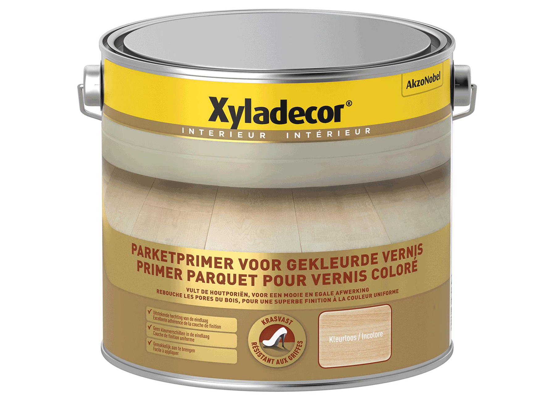 XYLADECOR PARKET PRIMER GEKLEURD VERNIS 1L