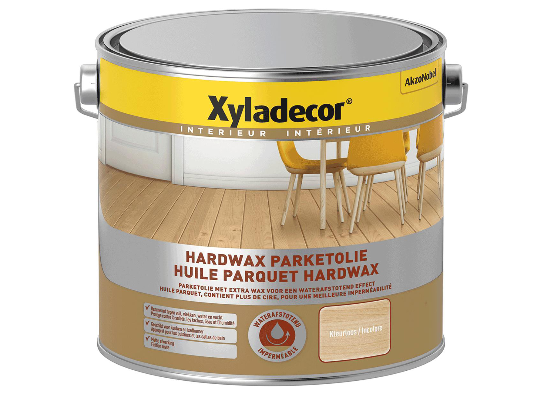 XYLADECOR HARDWAX PARKETOLIE KLEURLOOS 750ML