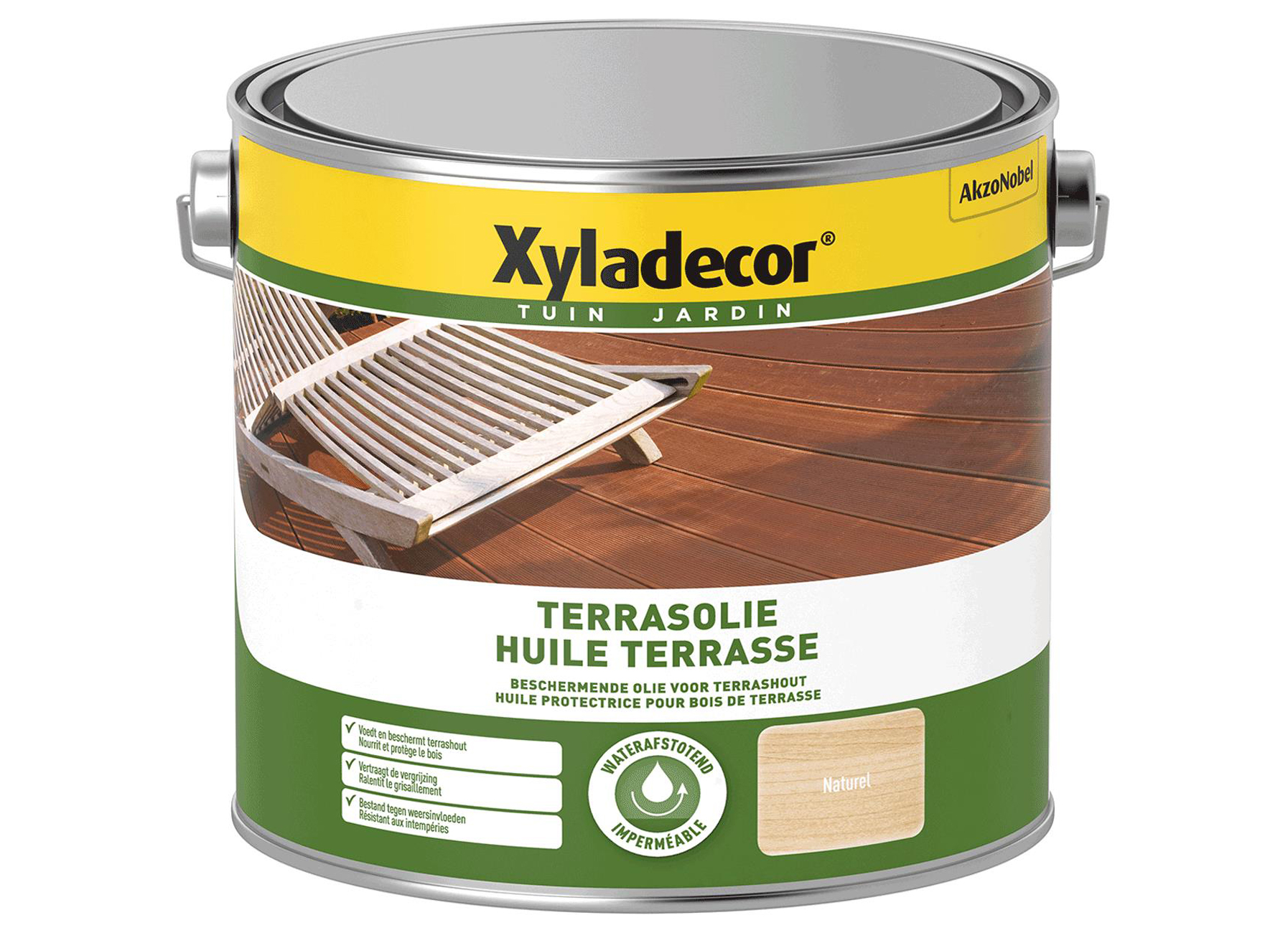 XYLADECOR HUILE TERRASSE TEAK 2,5L