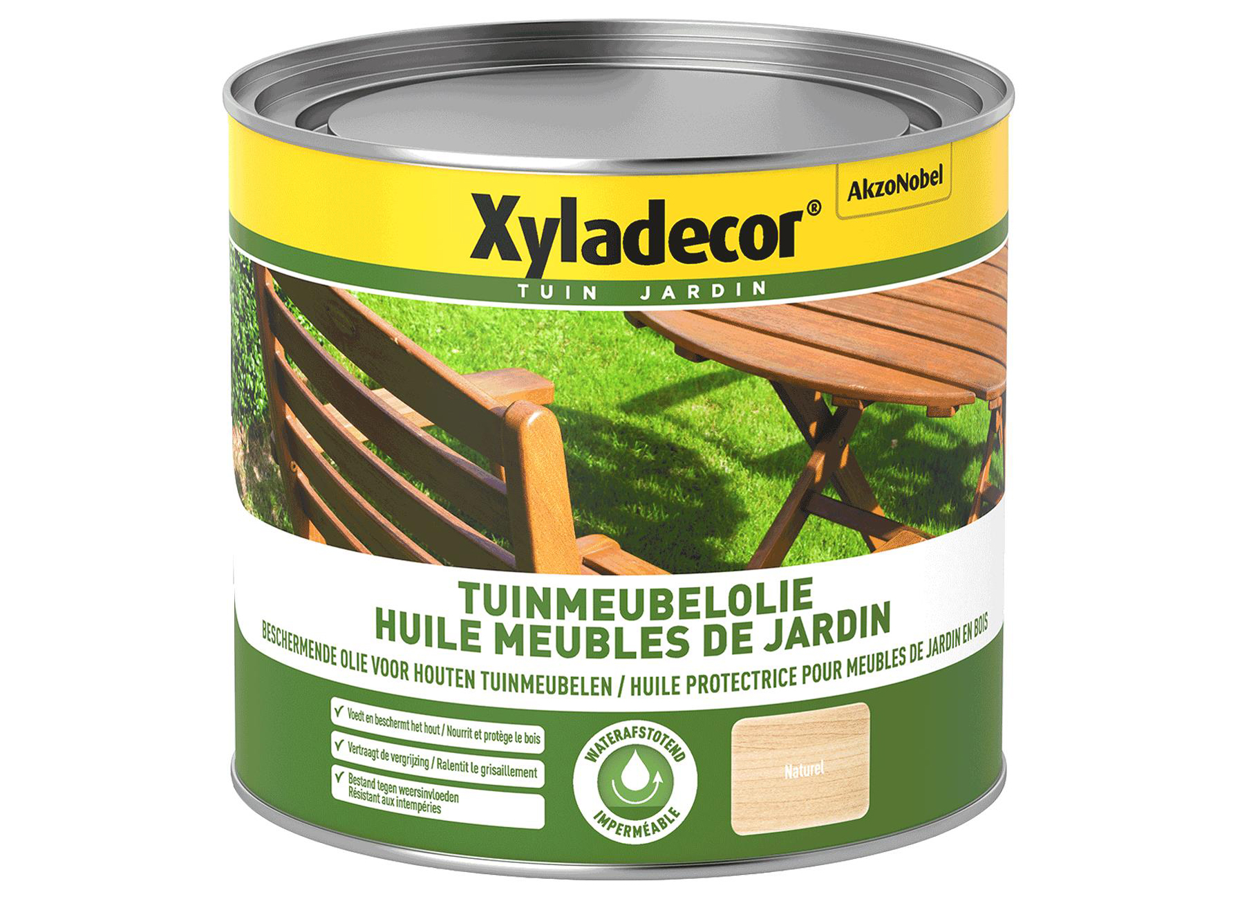 XYLADECOR HUILE MEUBLES DE JARDIN NATUREL 500ML