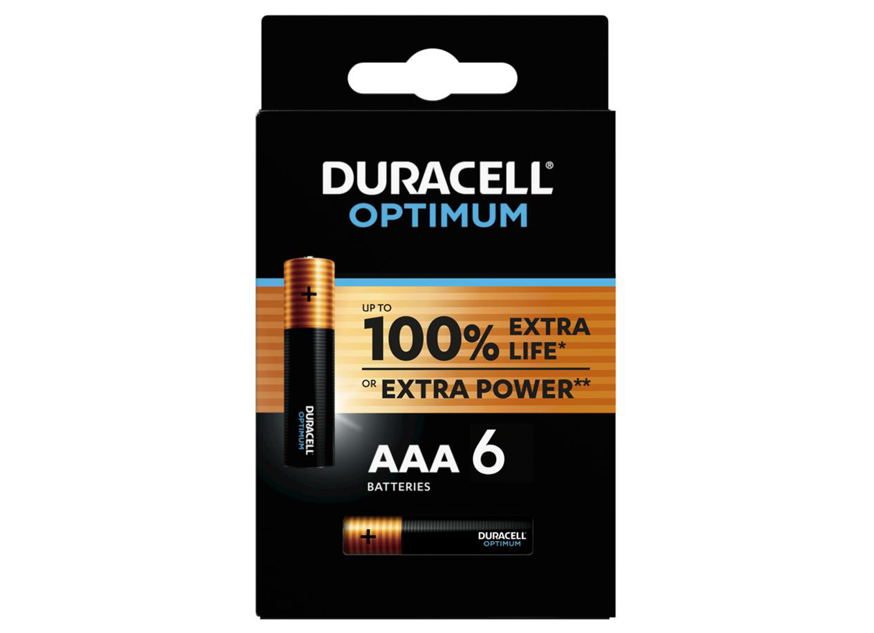 DURACELL OPTIMUM AAA 4-PACK