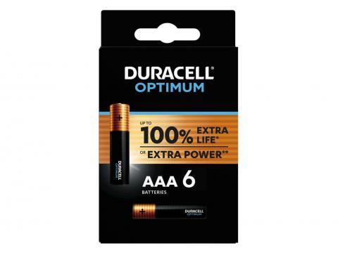 DURACELL OPTIMUM AAA MN2400 LR03 4-PACK