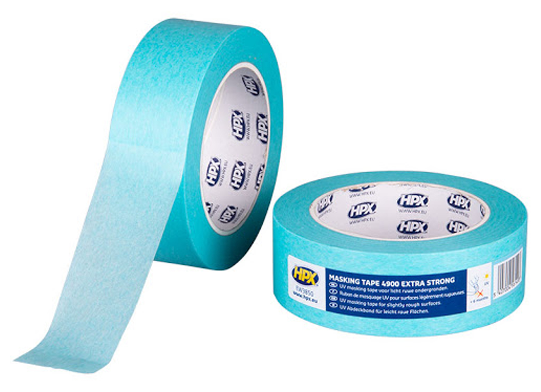 HPX MASKING TAPE 4900 - BLEU CLAIR 38MM X 50M