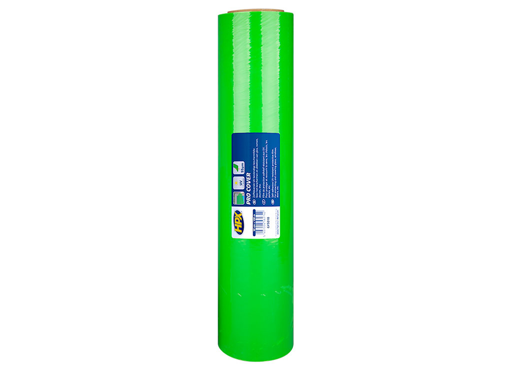 HPX PRO COVER BESCHERMFOLIE - GROEN 50CM X 100M