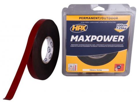 HPX MAX POWER OUTDOOR - NOIR 19MMX16,5M
