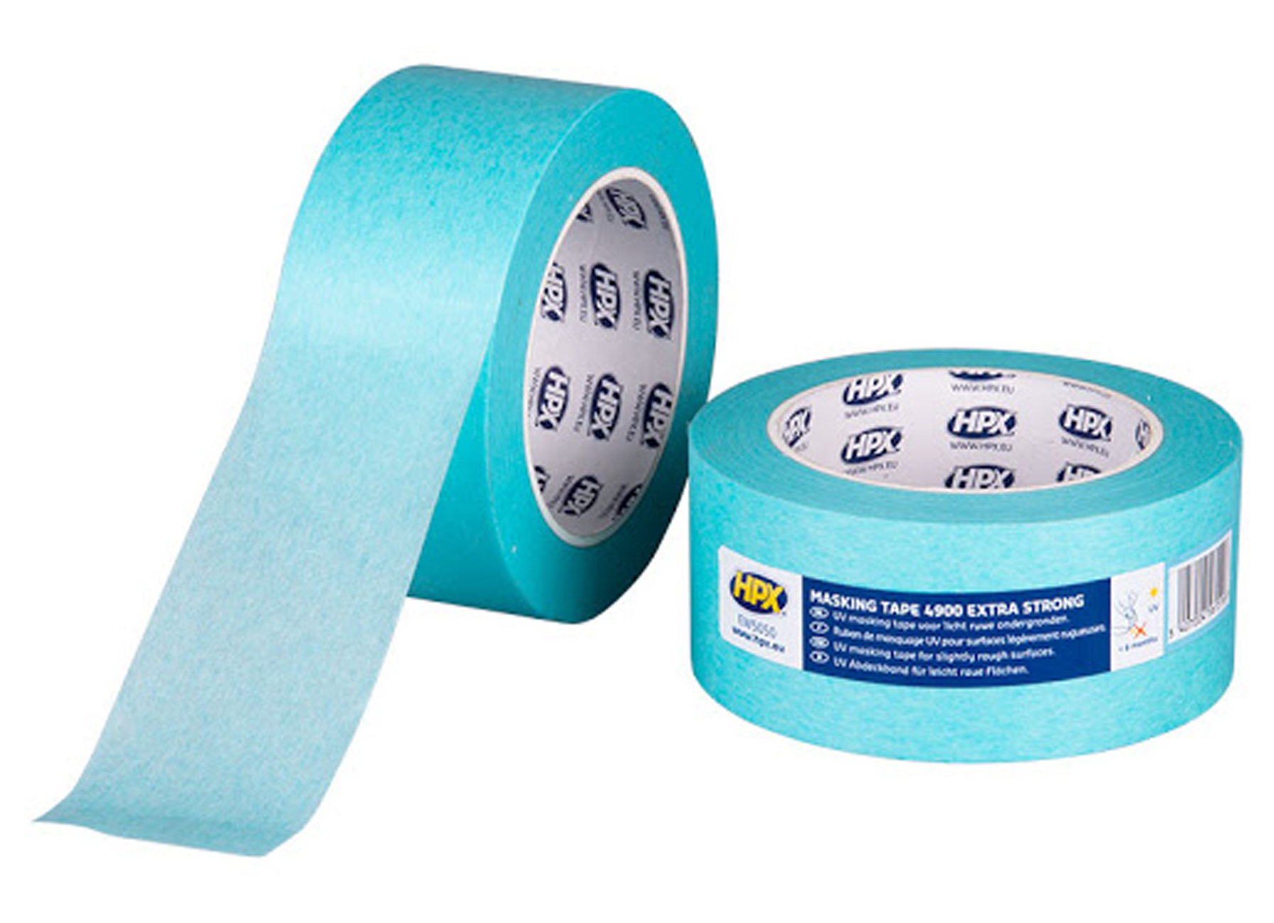 HPX MASKING TAPE 4900 - BLEU CLAIR 50MM X 50M