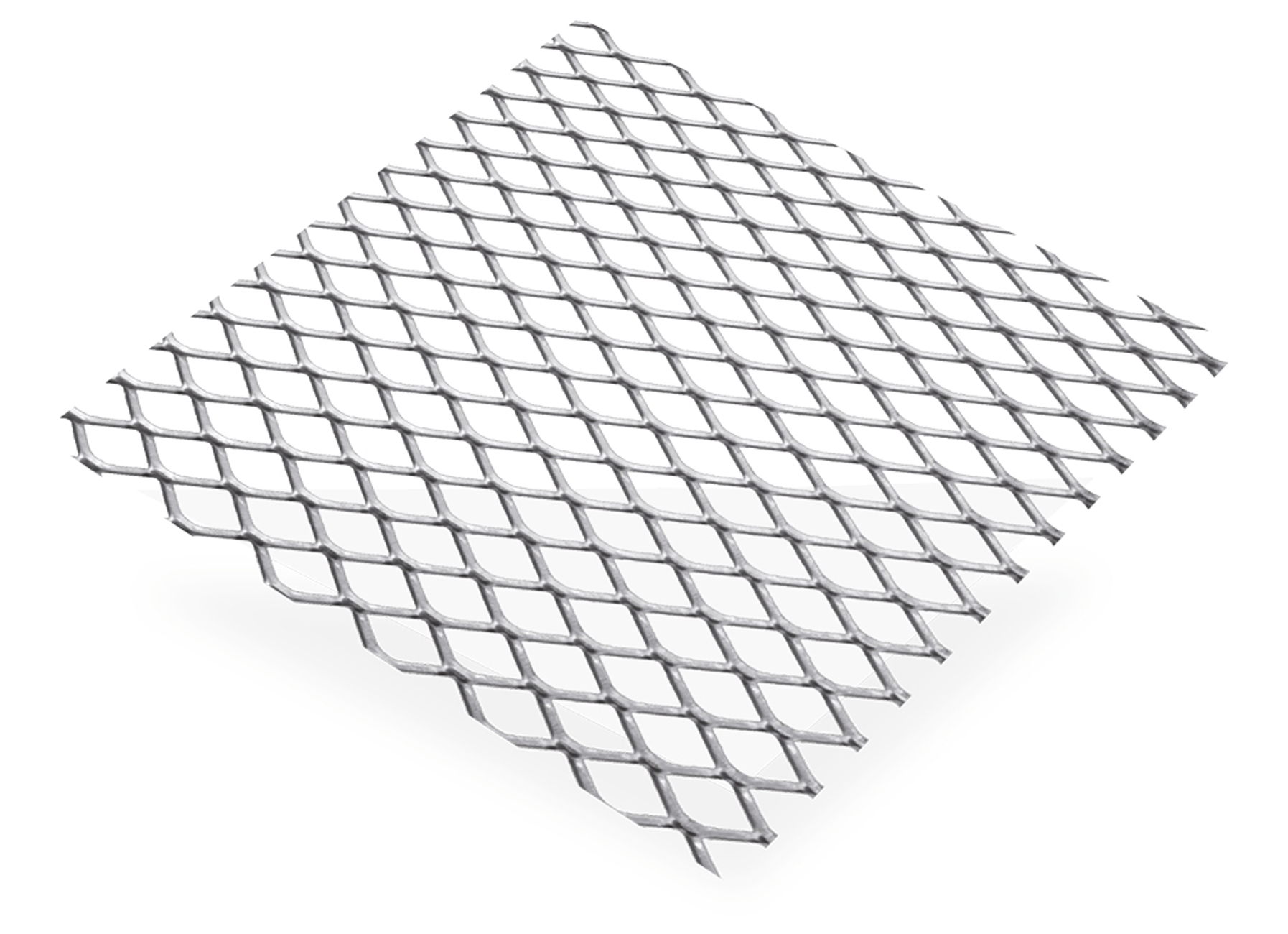 TOLE METAL DEPLOYE ALU BRUT 10X5,5MM 500X250X0,8MM
