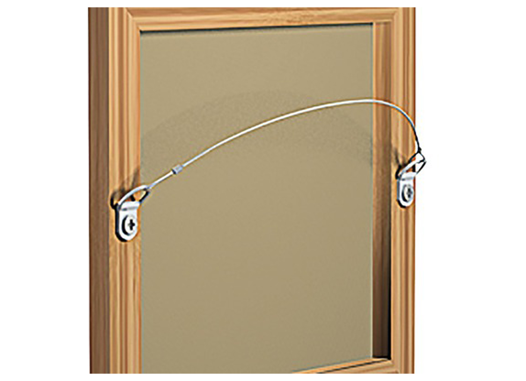 JEU D''ACCROCHAGE DE CADRE AVEC BOUCLES FORME D