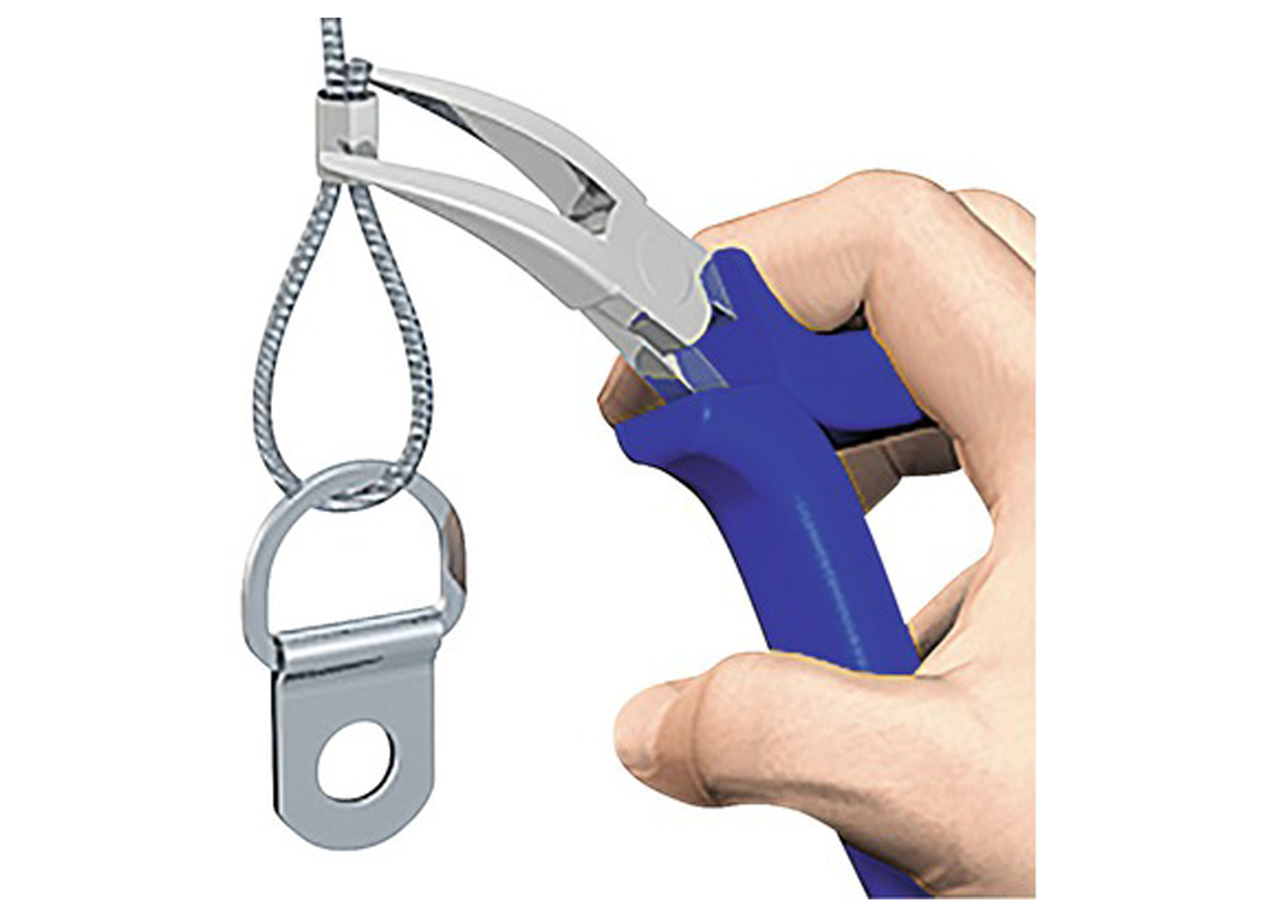 JEU D''ACCROCHAGE DE CADRE AVEC BOUCLES FORME D