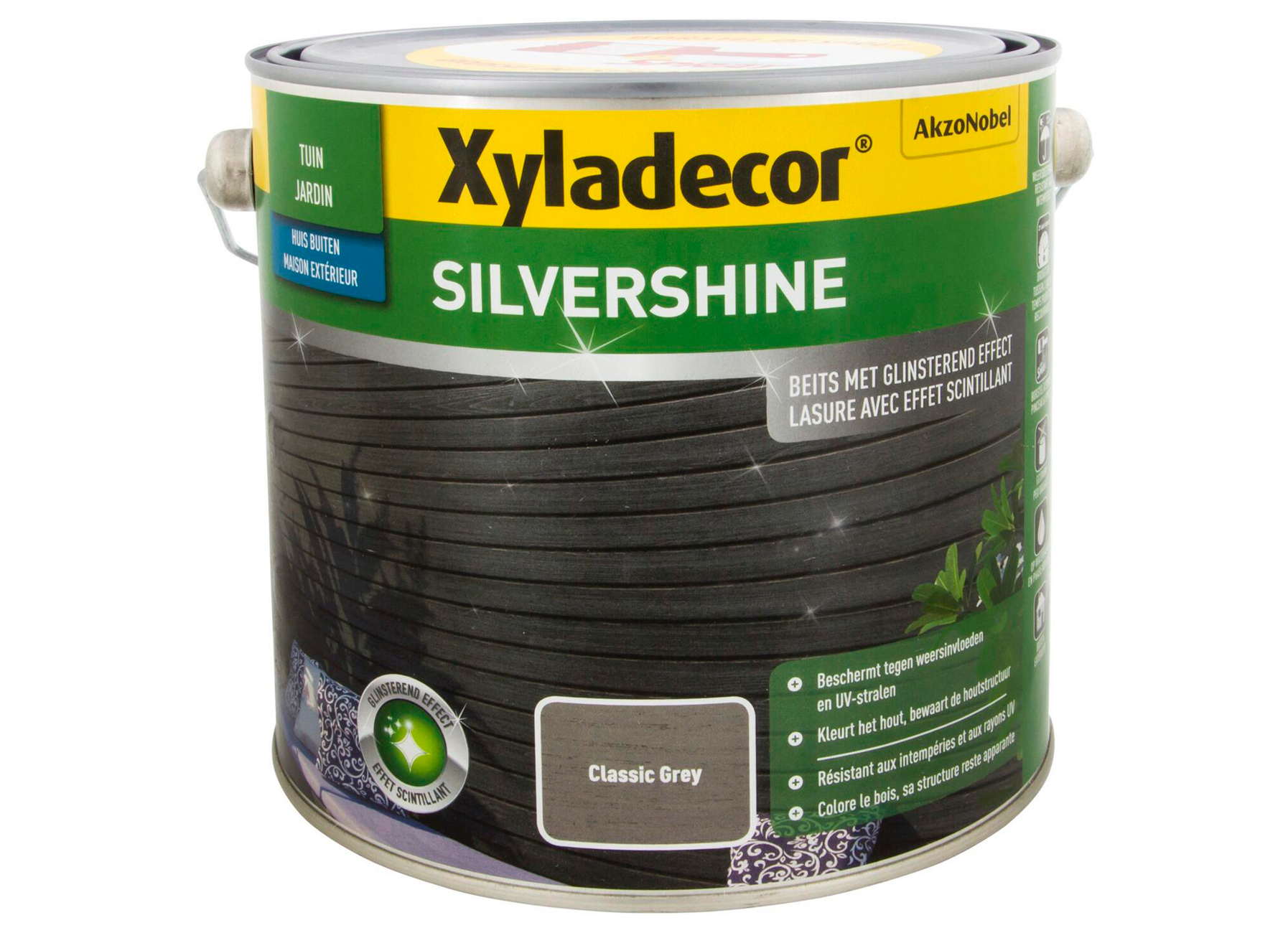 XYLADECOR GRIS ARGENTE NATUREL GRIS JETEE 2,5L