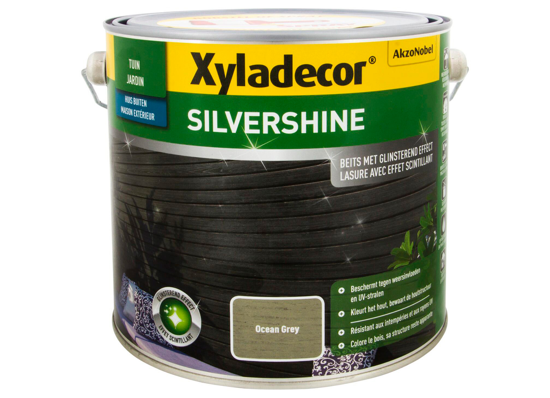 XYLADECOR GRIS ARGENTE NATUREL GRIS ECORCE 2,5L