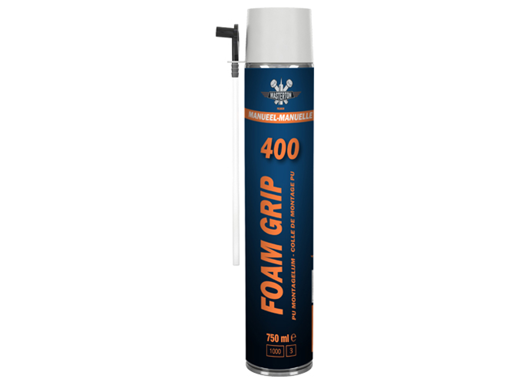 MONTAGELIJM PU FOAM GRIP 400 750ML