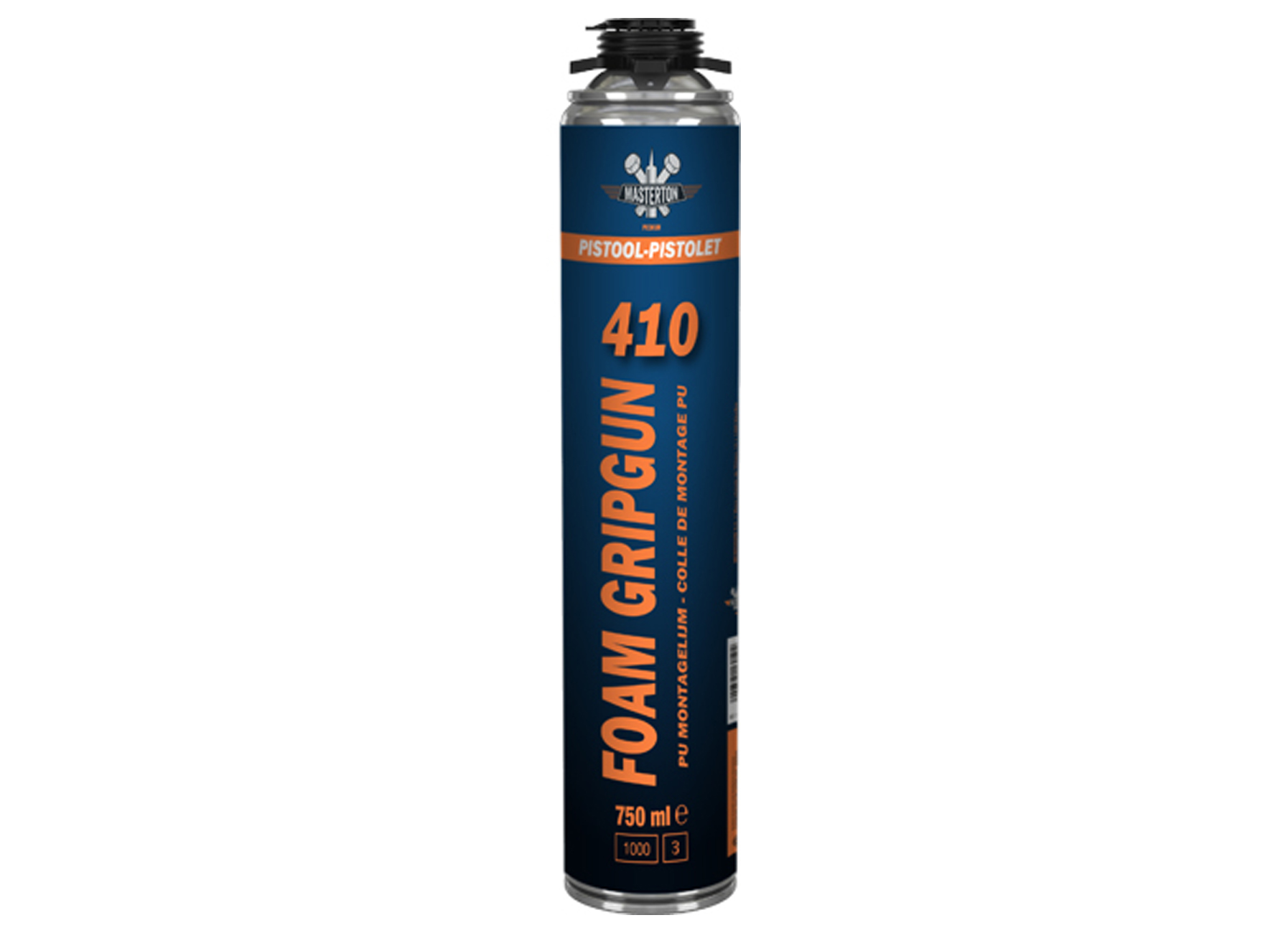 MONTAGELIJM PU FOAM GRIP GUN 410 750ML