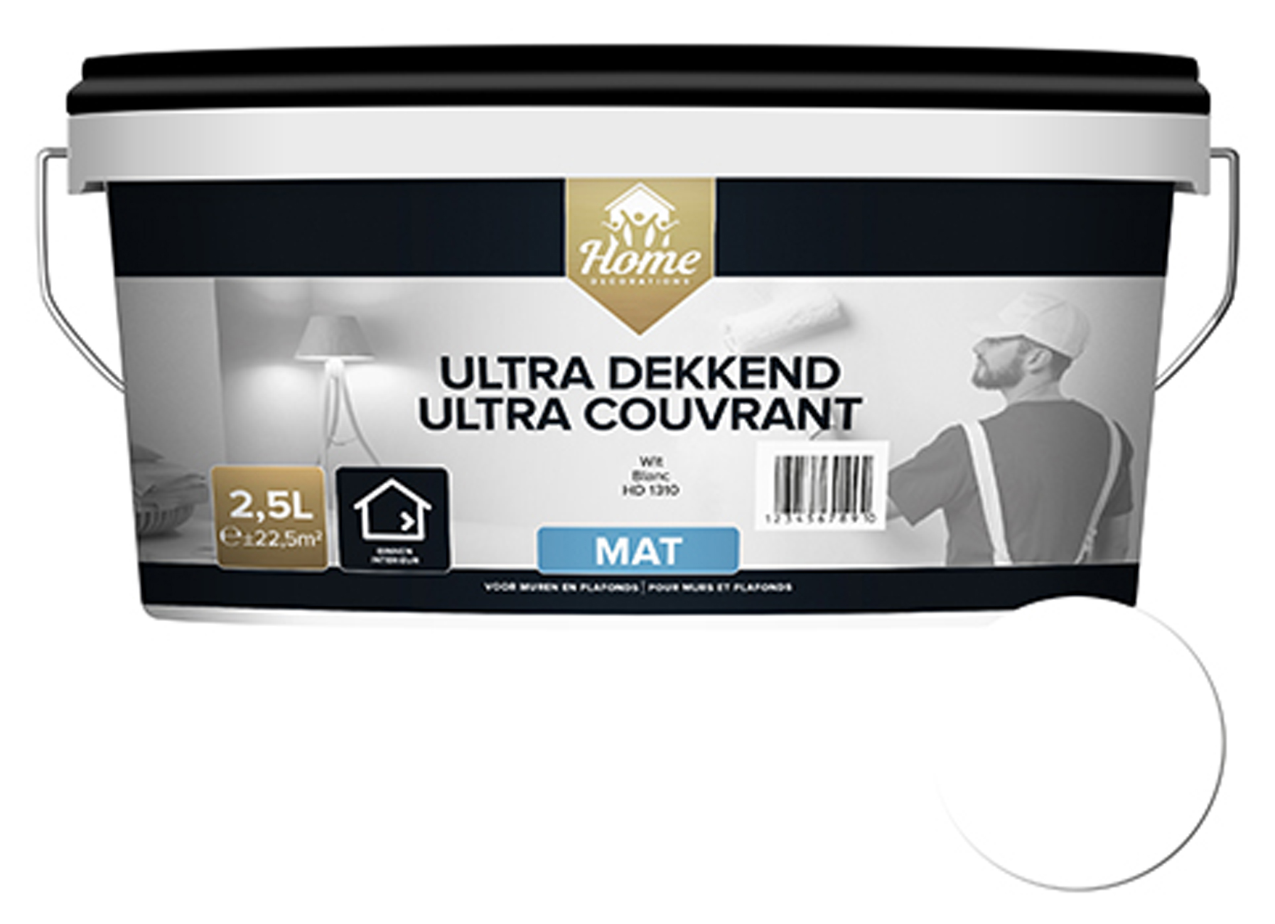 HOMEDECOR ULTRA DEKKEND MAT WIT 2.5L