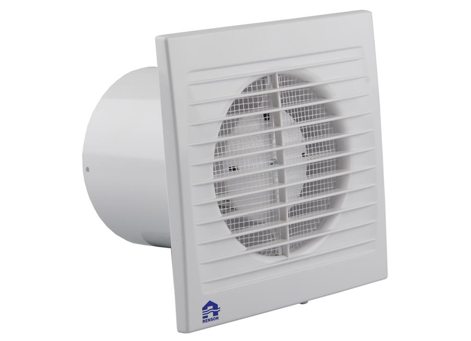 GREENWAVE VENTILATOR 9402HE MET TIMER EN VOCHTIGHEIDSSENSOR WIT Ø125MM