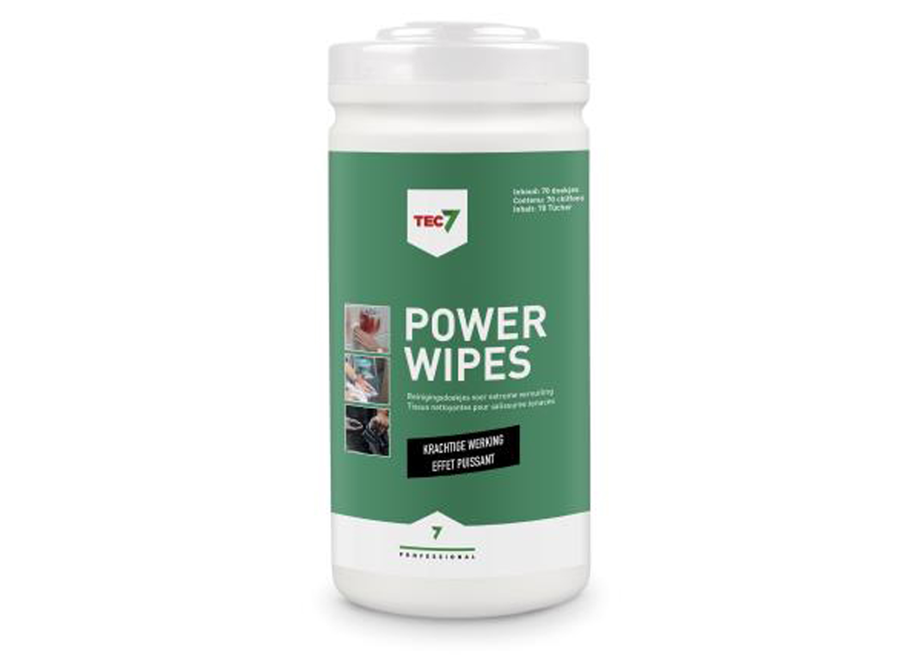 TEC7 POWERWIPES 70PC