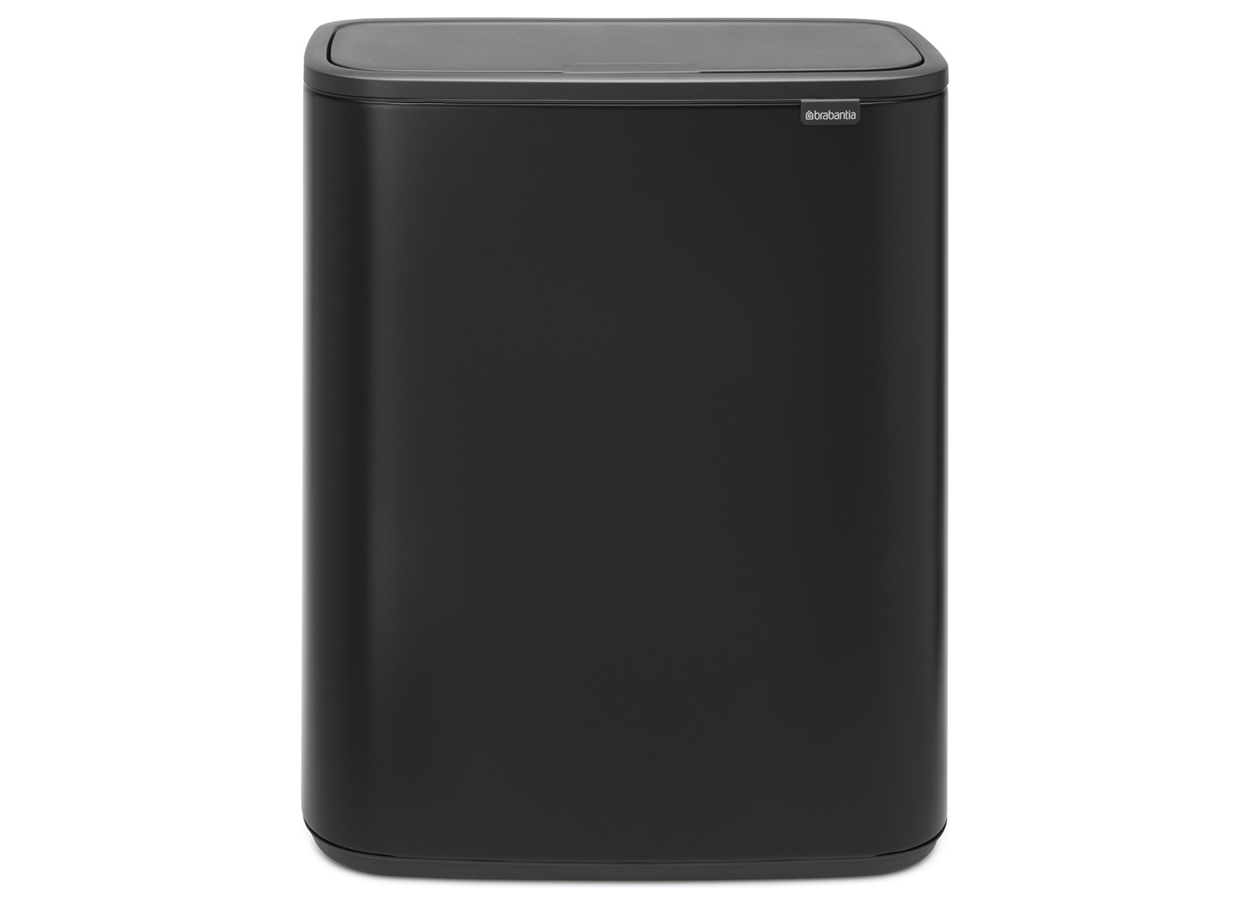 BRABANTIA POUBELLE BO TOUCH BIN 2X30L MATT BLACK