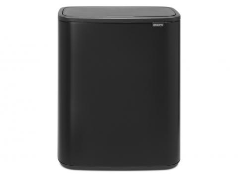 BRABANTIA POUBELLE BO TOUCH BIN 2X30L MATT BLACK