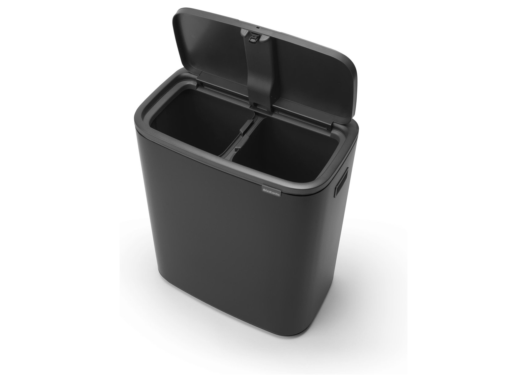 BRABANTIA POUBELLE BO TOUCH BIN 2X30L MATT BLACK