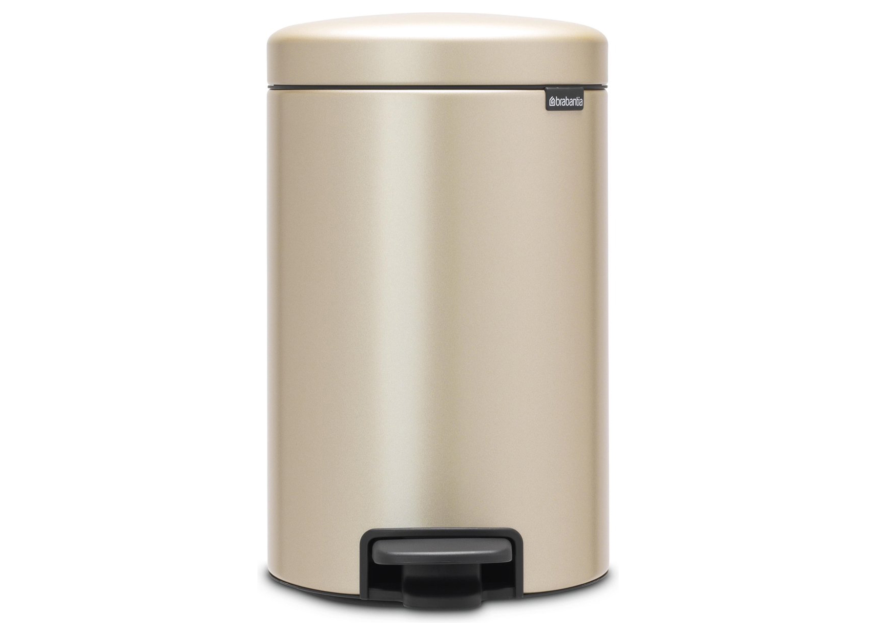 BRABANTIA PEDALETTE NEWICON 12L CHAMPAGNE