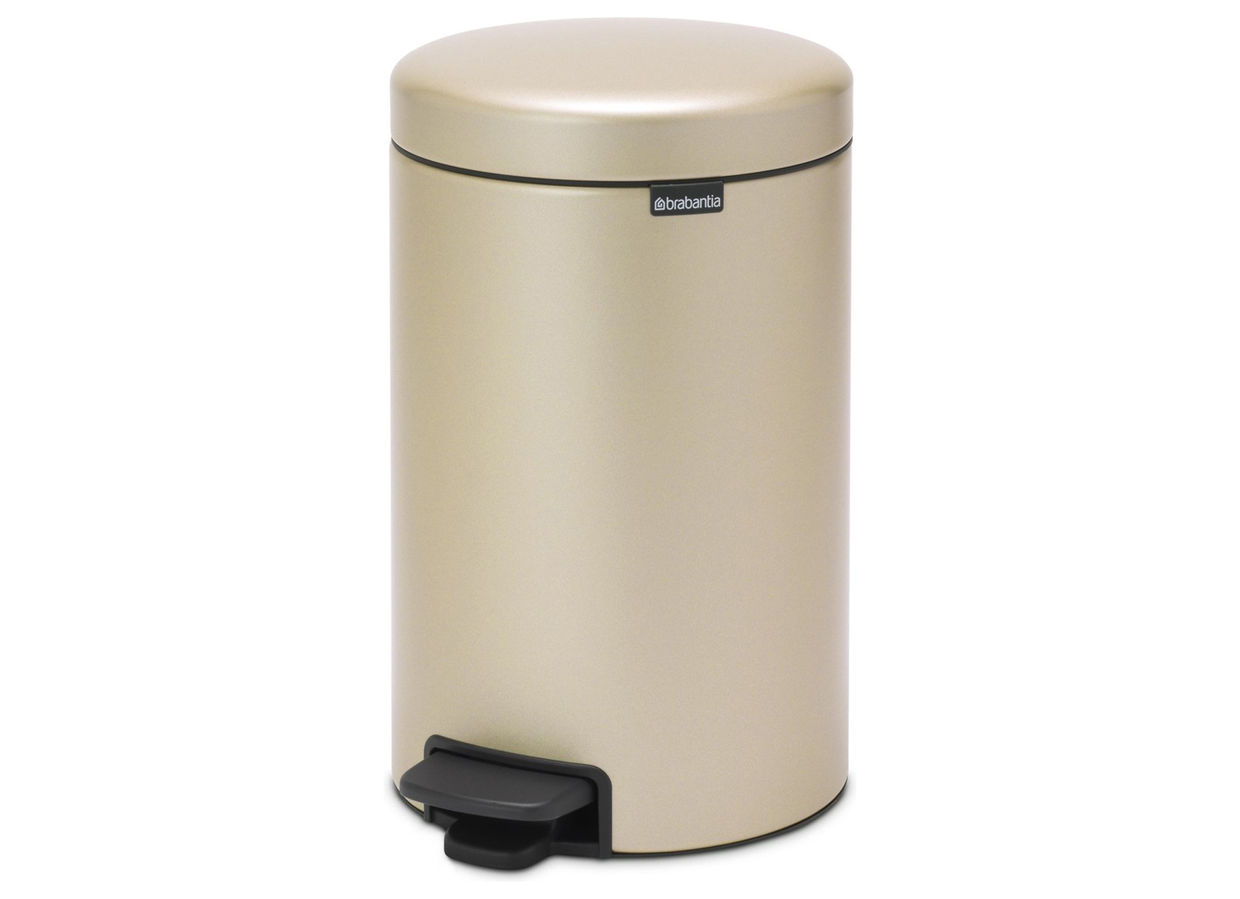 BRABANTIA PEDALETTE NEWICON 12L CHAMPAGNE