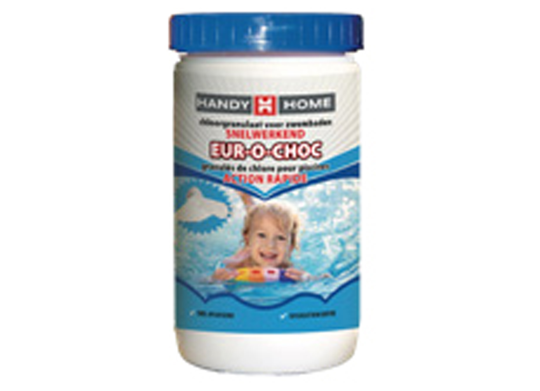 HANDYHOME EUR-O-CHOC SNELWERKEND CHLOOR 1KG