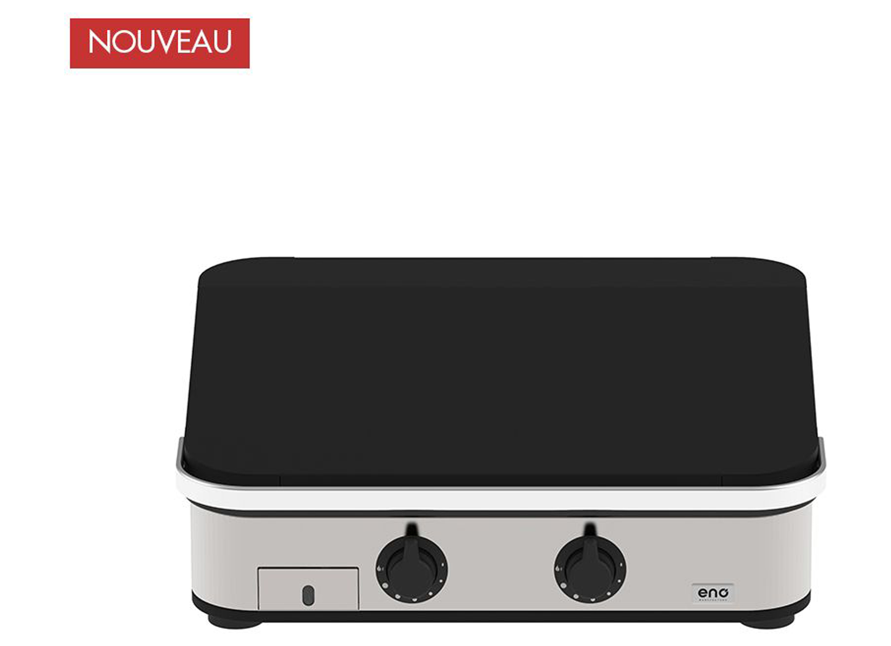 ENO ENOSIGN INOX & BLACK 65 PLANCHA GAZ