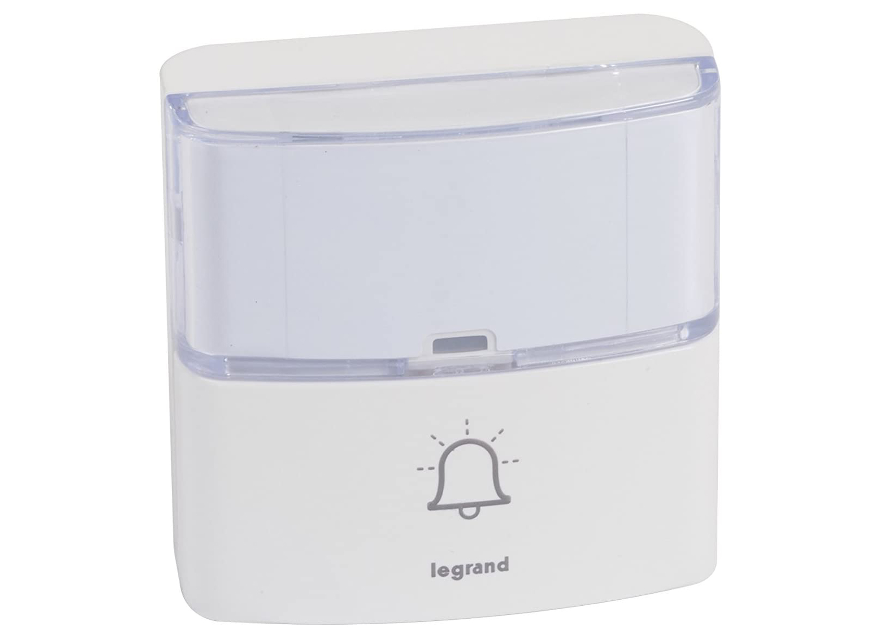 LEGRAND BOUTON POUSSOIR SANS FIL IP54 200M BLANC