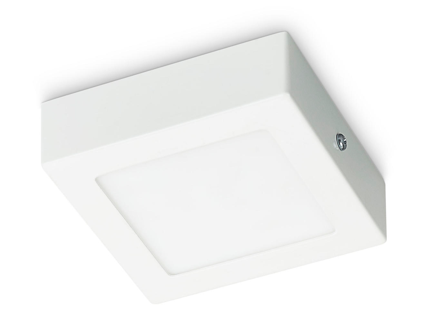 Led Plafondlamp Villo 6w 360lm Vierkant Wit