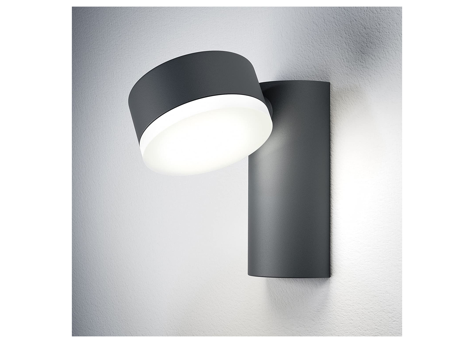 OSRAM LED WANDLAMP ENDURA SPOT ROUND 8W GRIJS