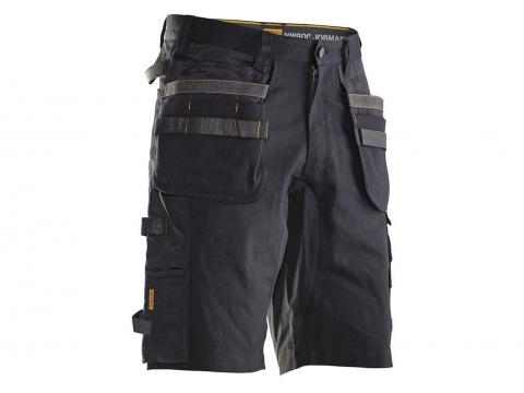 JOBMAN SHORT D'ARTISAN STRETCH 2168 NOIR/NOIR C48
