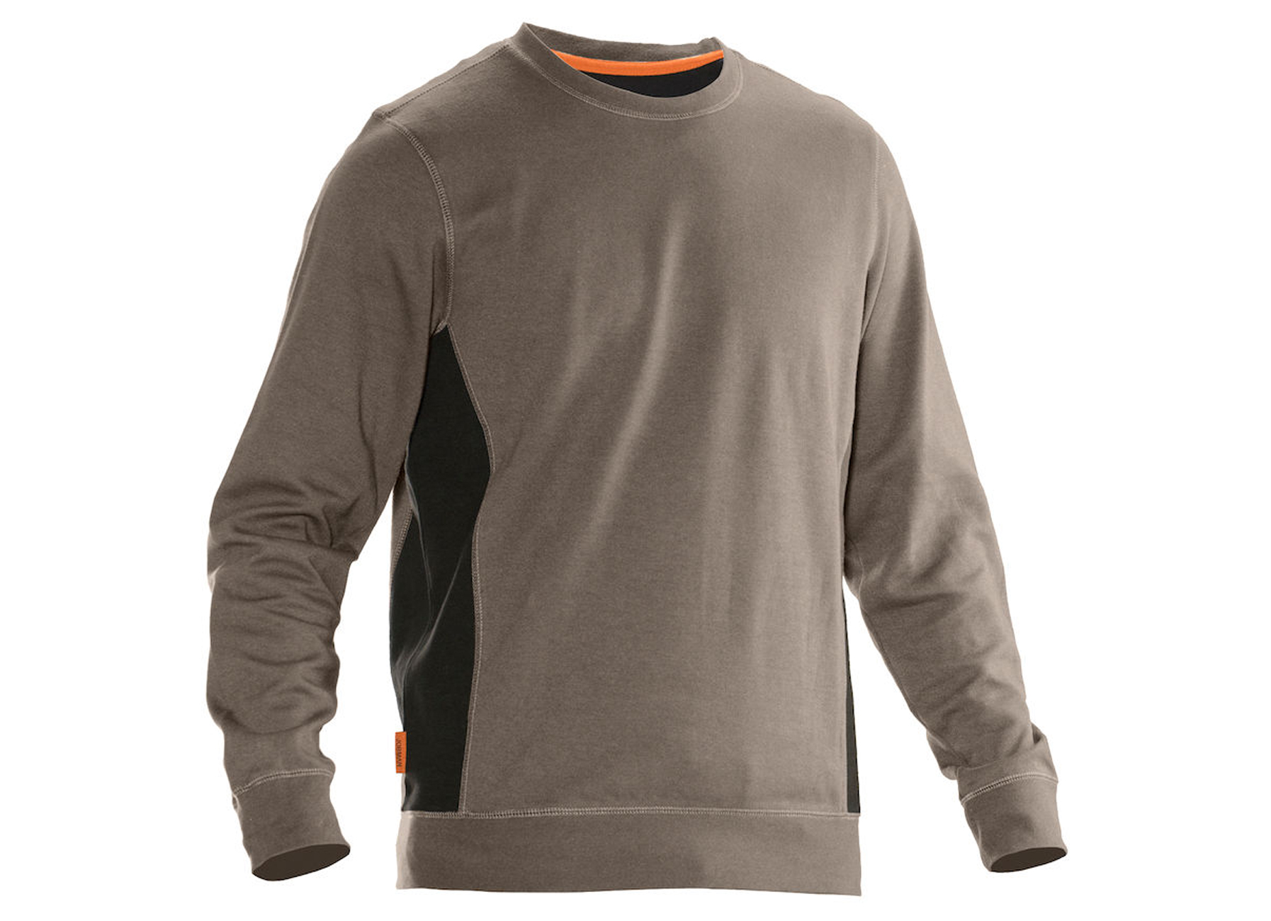 JOBMAN SWEATSHIRT 5402 KAKI/ZWART L