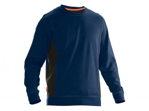 JOBMAN SWEATSHIRT 5402 MARINE/NOIR M