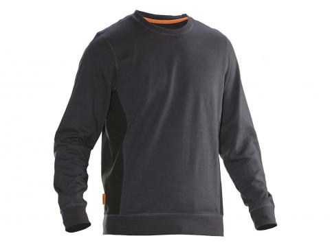 JOBMAN SWEATSHIRT 5402 GRIS/NOIR L
