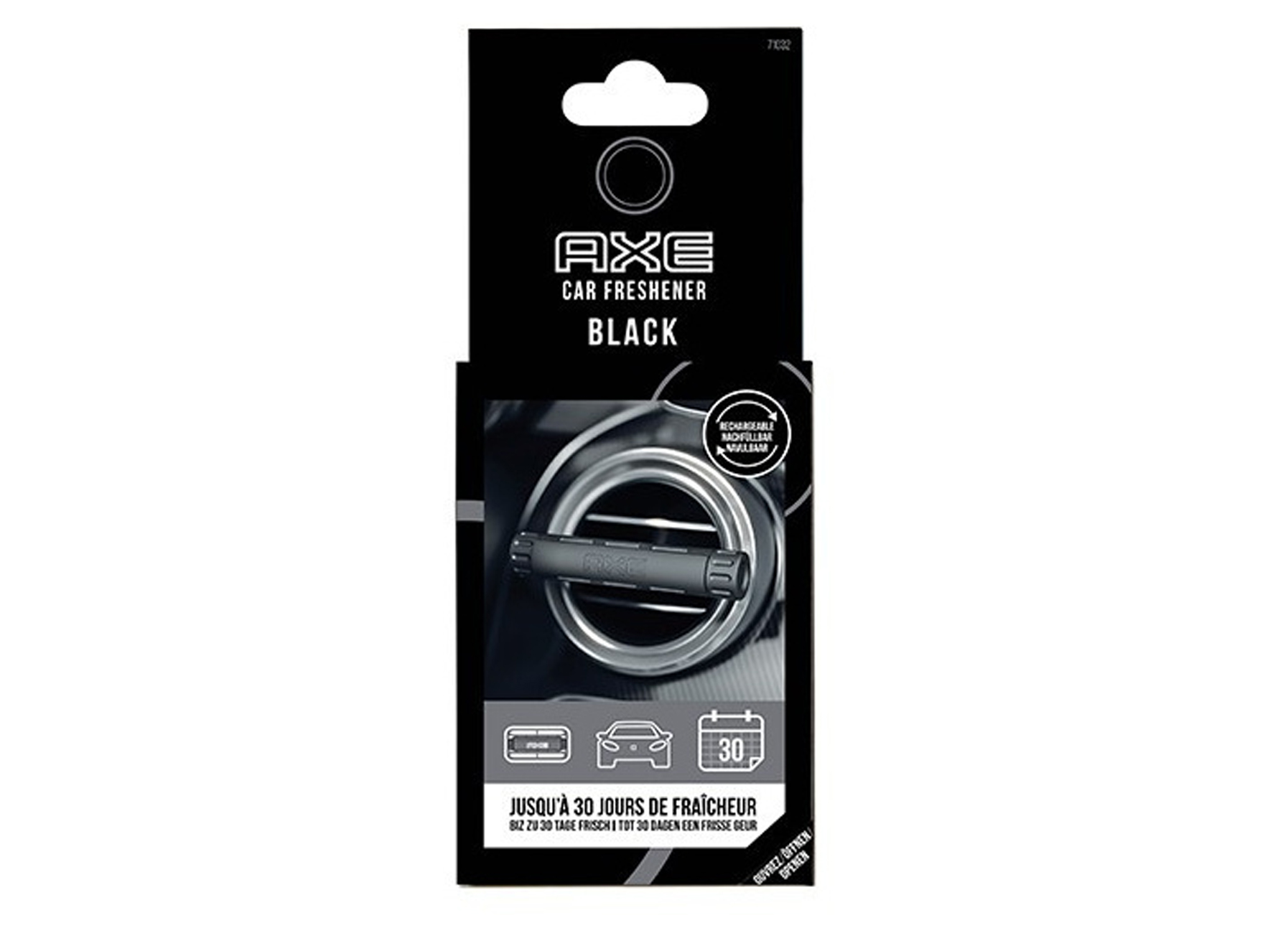 AXE ALUMINIUM CLIP BLACK