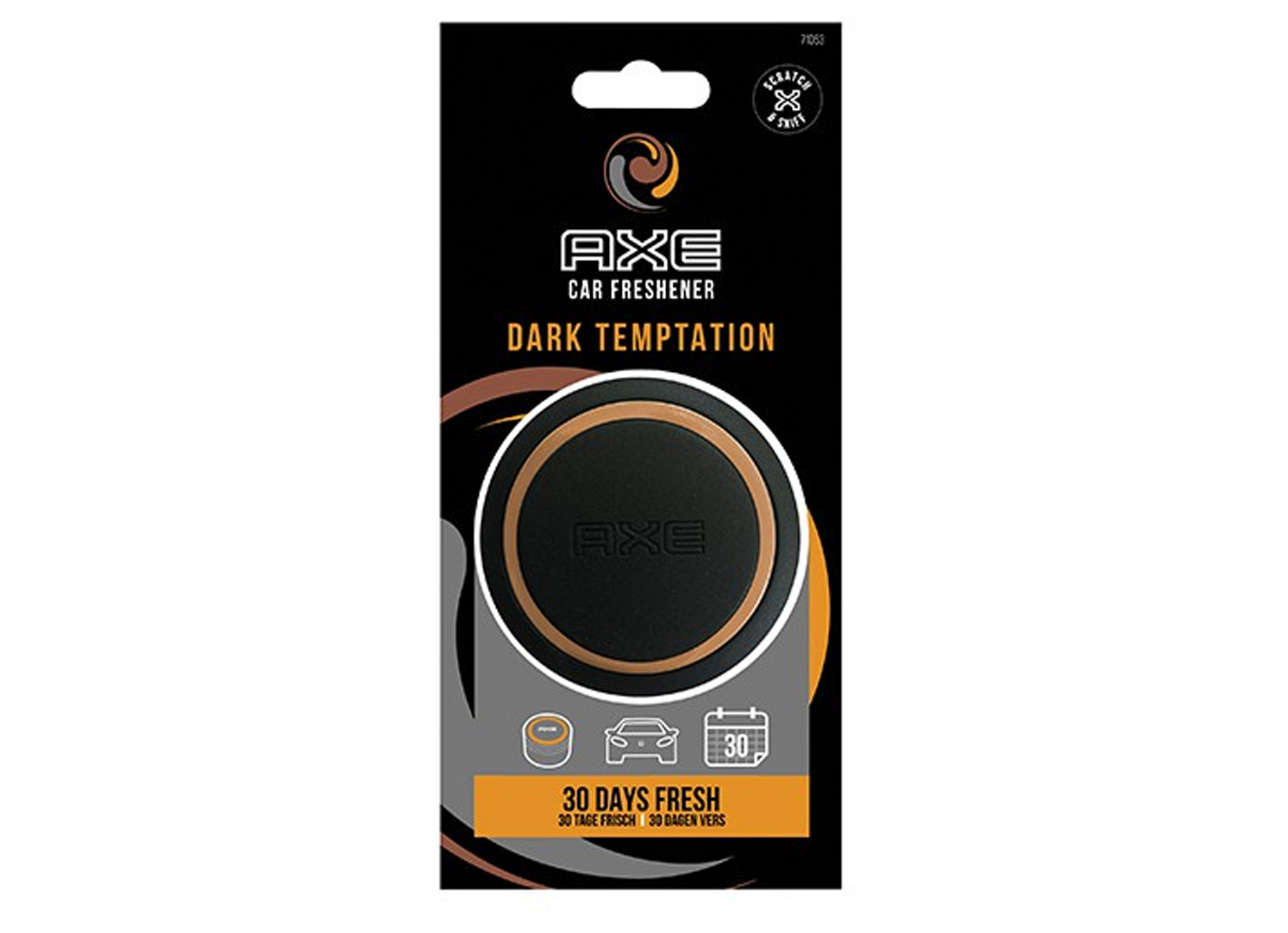 AXE GEL CAN DARK TEMPTATION