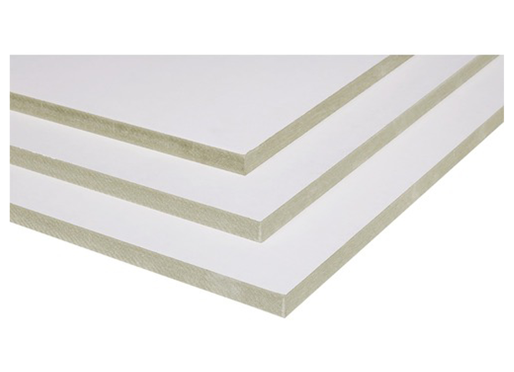 MDF WR 122X244CM PREPEINT BLANC 18MM