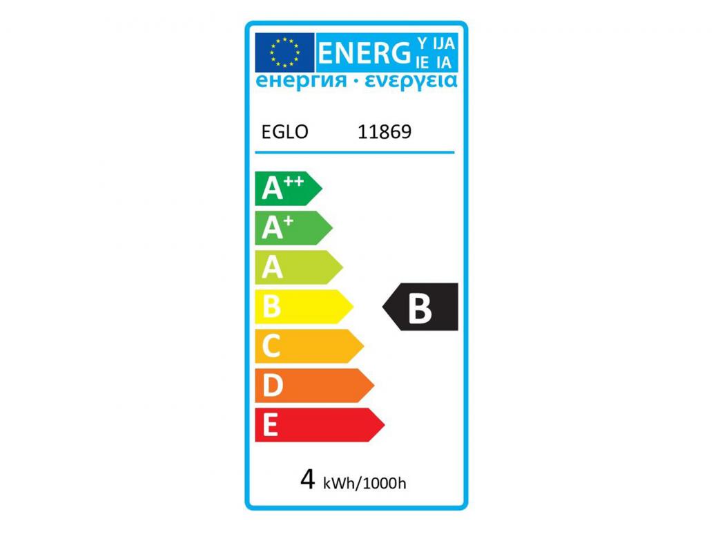 EGLO LED LAMP E27 Ø75MM 100LM 1X4W