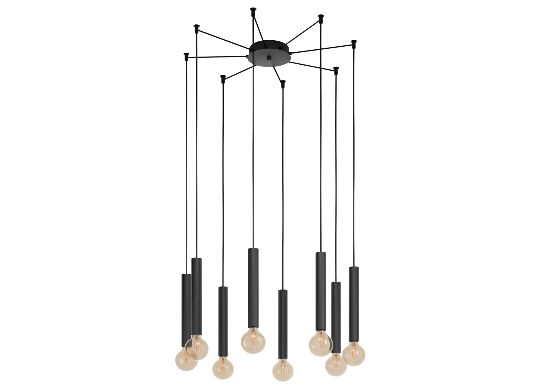 EGLO HANGLAMP CORTENOVA 8X60W