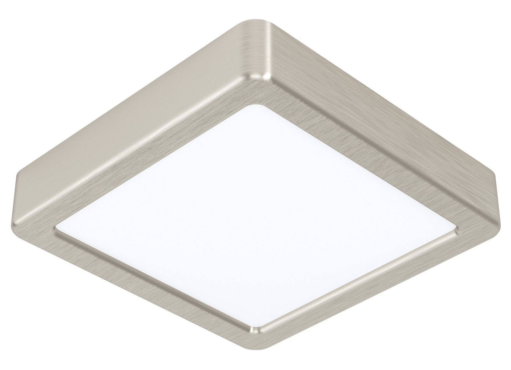 EGLO LUMINAIRE EN SAILLIE FUEVA 5 NICKEL 160X160MM 10,5W 3000K