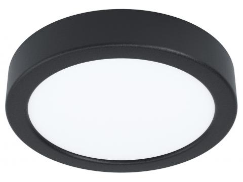 EGLO LUMINAIRE EN SAILLIE FUEVA 5 NOIR Ø160MM 10,5W 3000K
