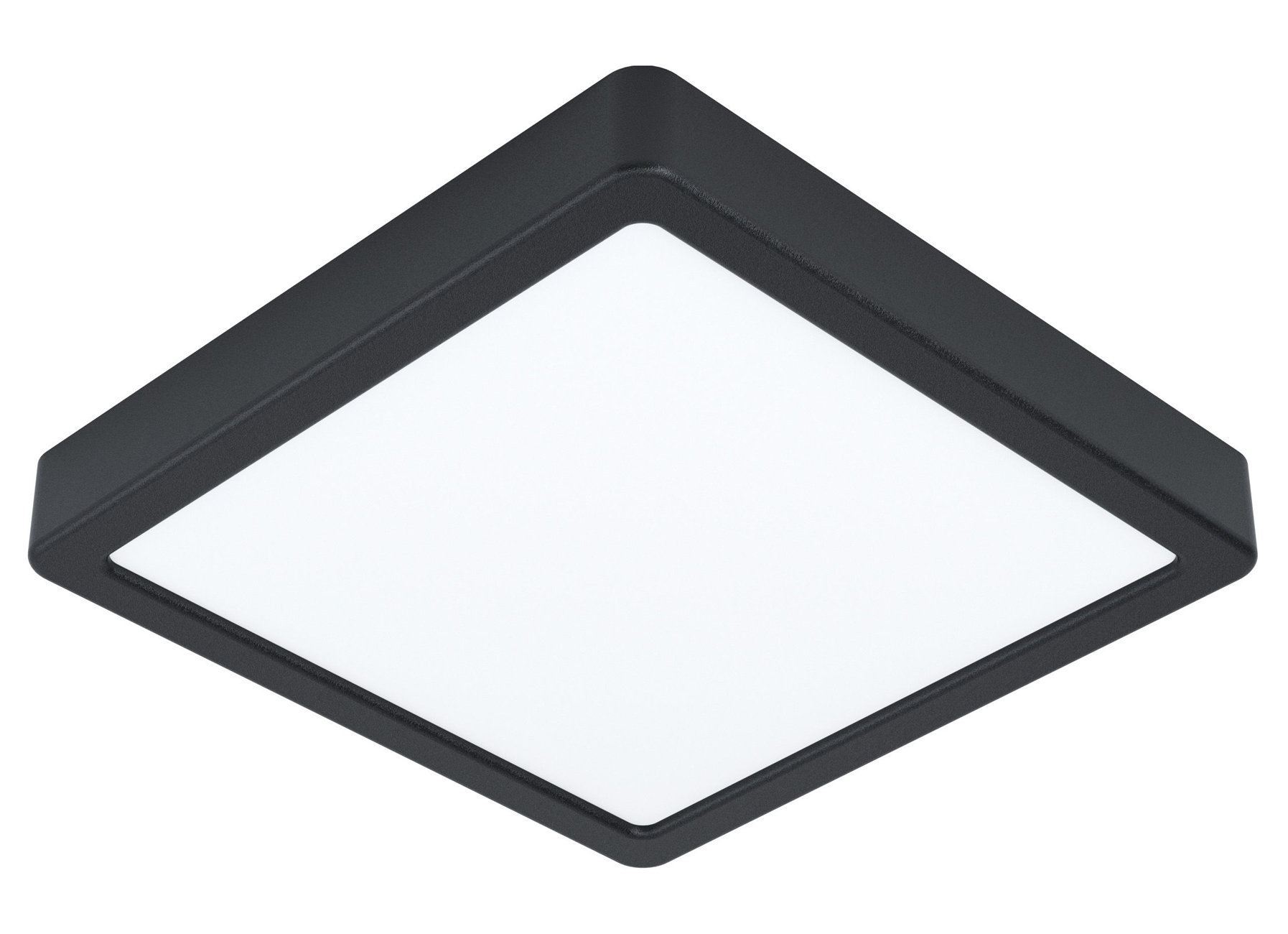 EGLO OPBOUWARMATUUR FUEVA 5 ZWART 210X210MM 16,5W 4000K