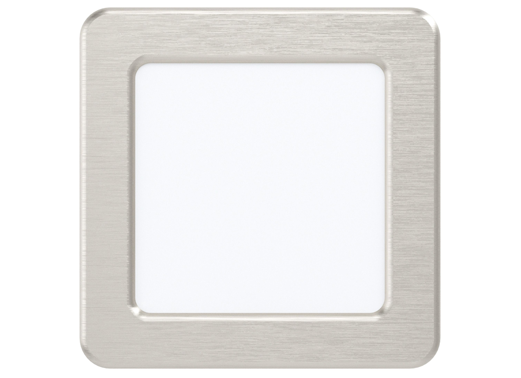 EGLO LUMINAIRE ENCASTRABLE FUEVA 5 NICKEL 117X117MM 5,5W 3000K