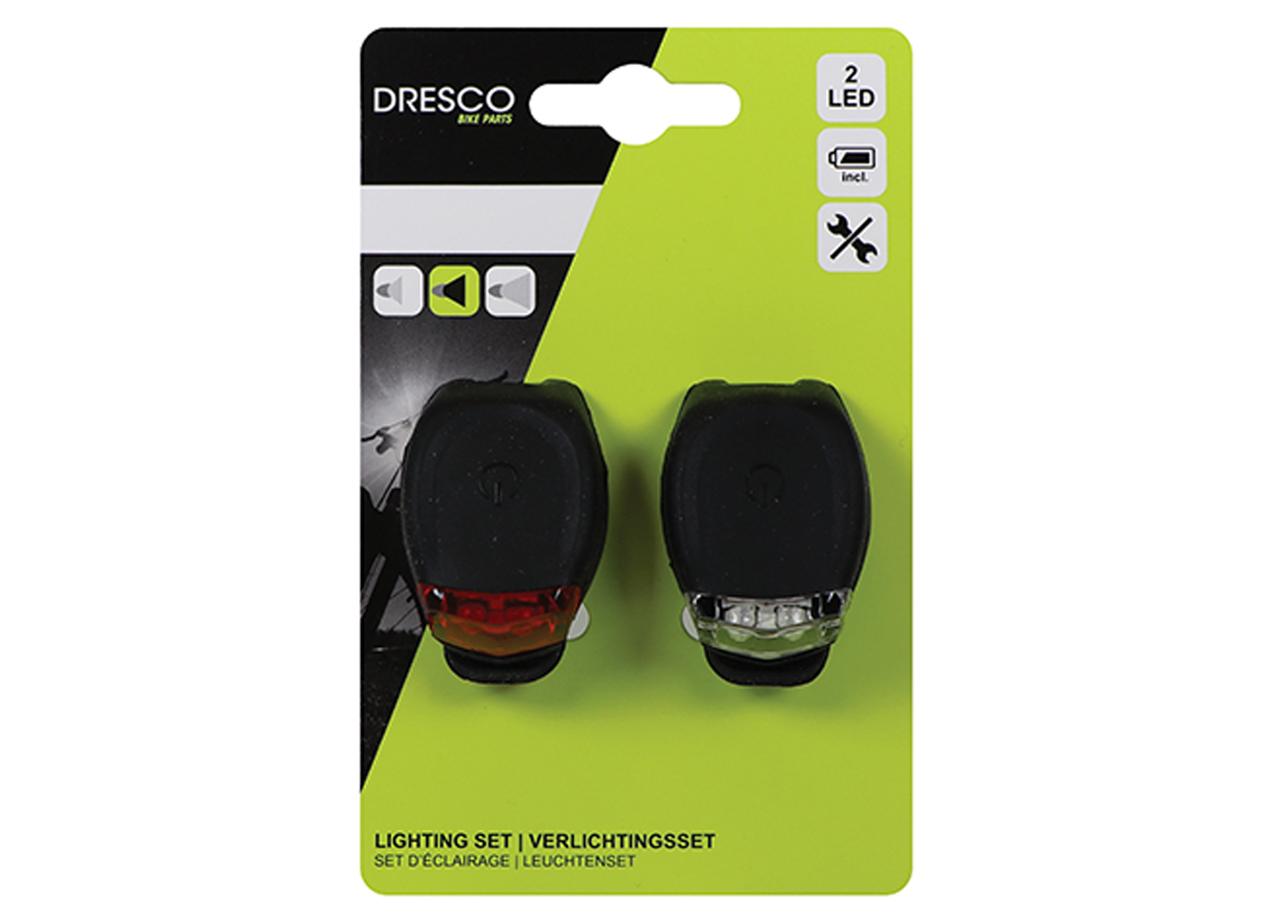 DRESCO KIT D''ECLAIRAGE LED NOIR