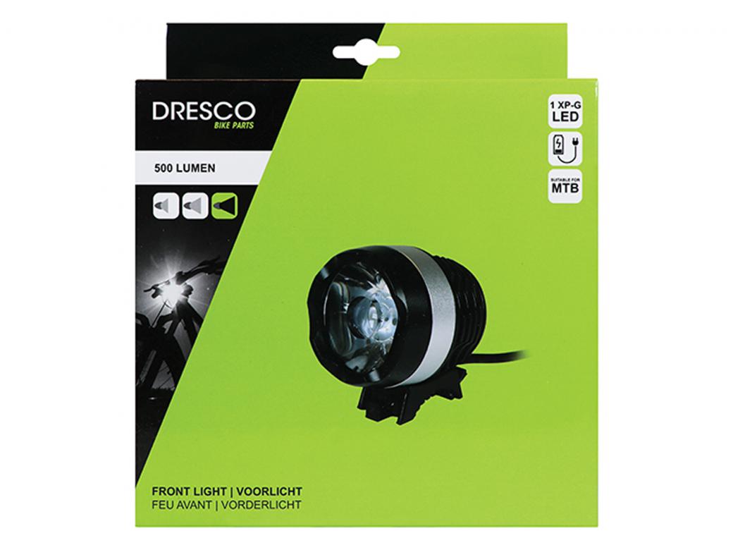 DRESCO XP-G LED KOPLAMP 500 LUMEN