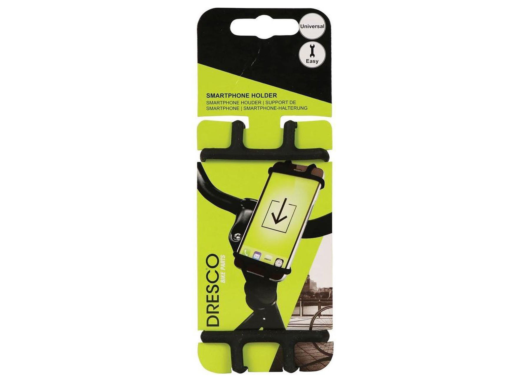 DRESCO SUPPORT VELO POUR SMARTPHONE NOIR