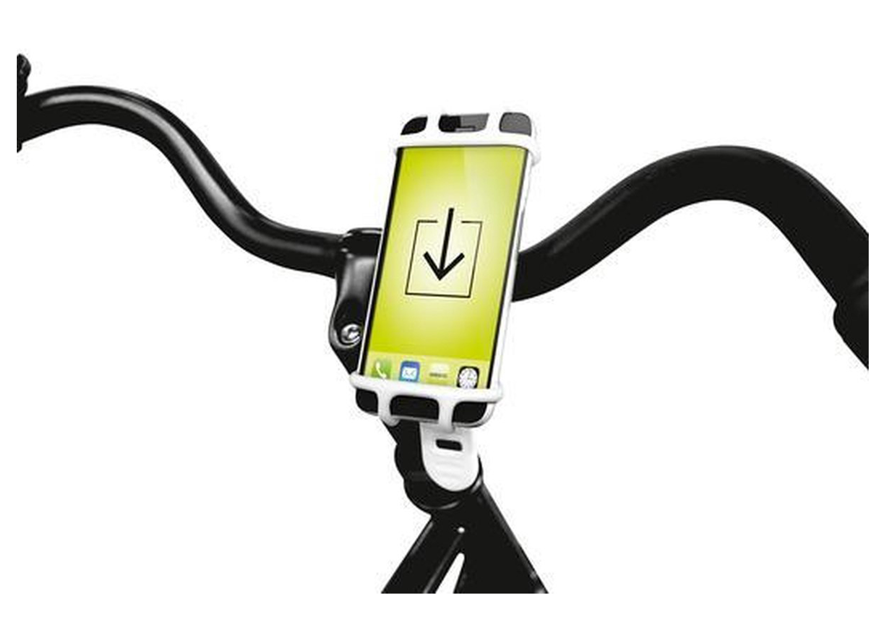 DRESCO SMARTPHONE HOUDER FIETS WIT