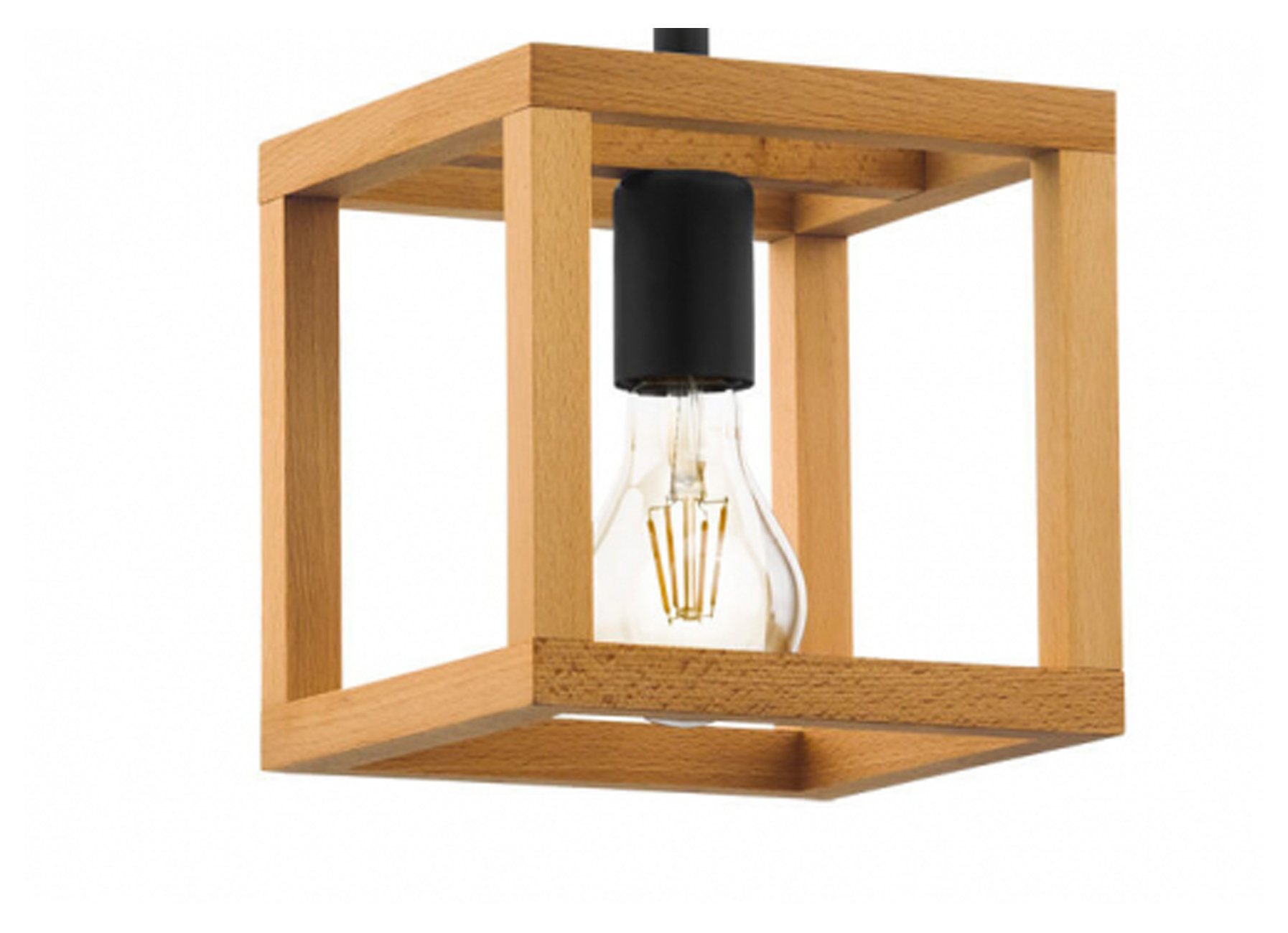 EGLO SUSPENSION BLACKCROWN 1 BOIS 1X40W