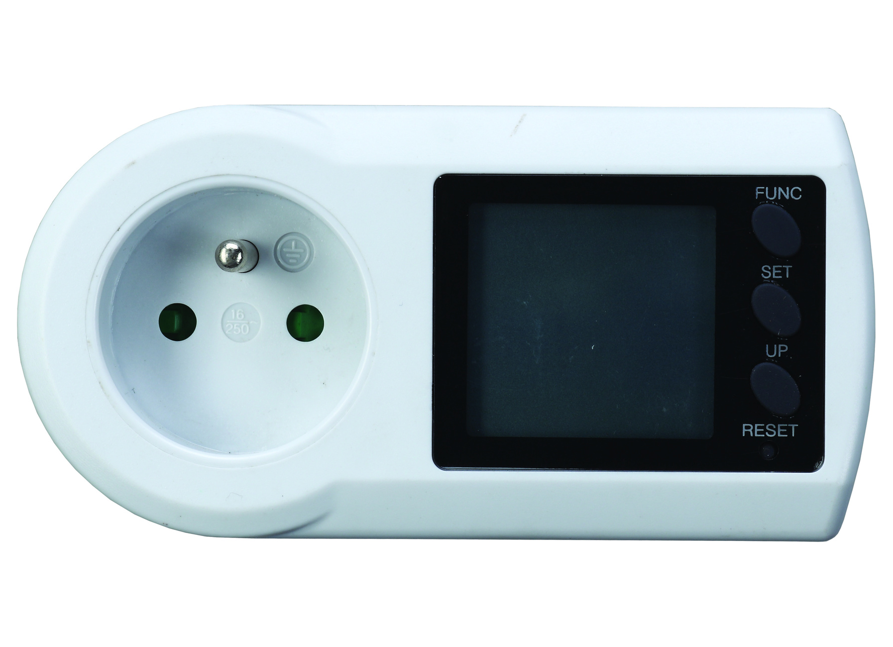 PROFILE Energiemeter stopcontact LCD wit 3680 W