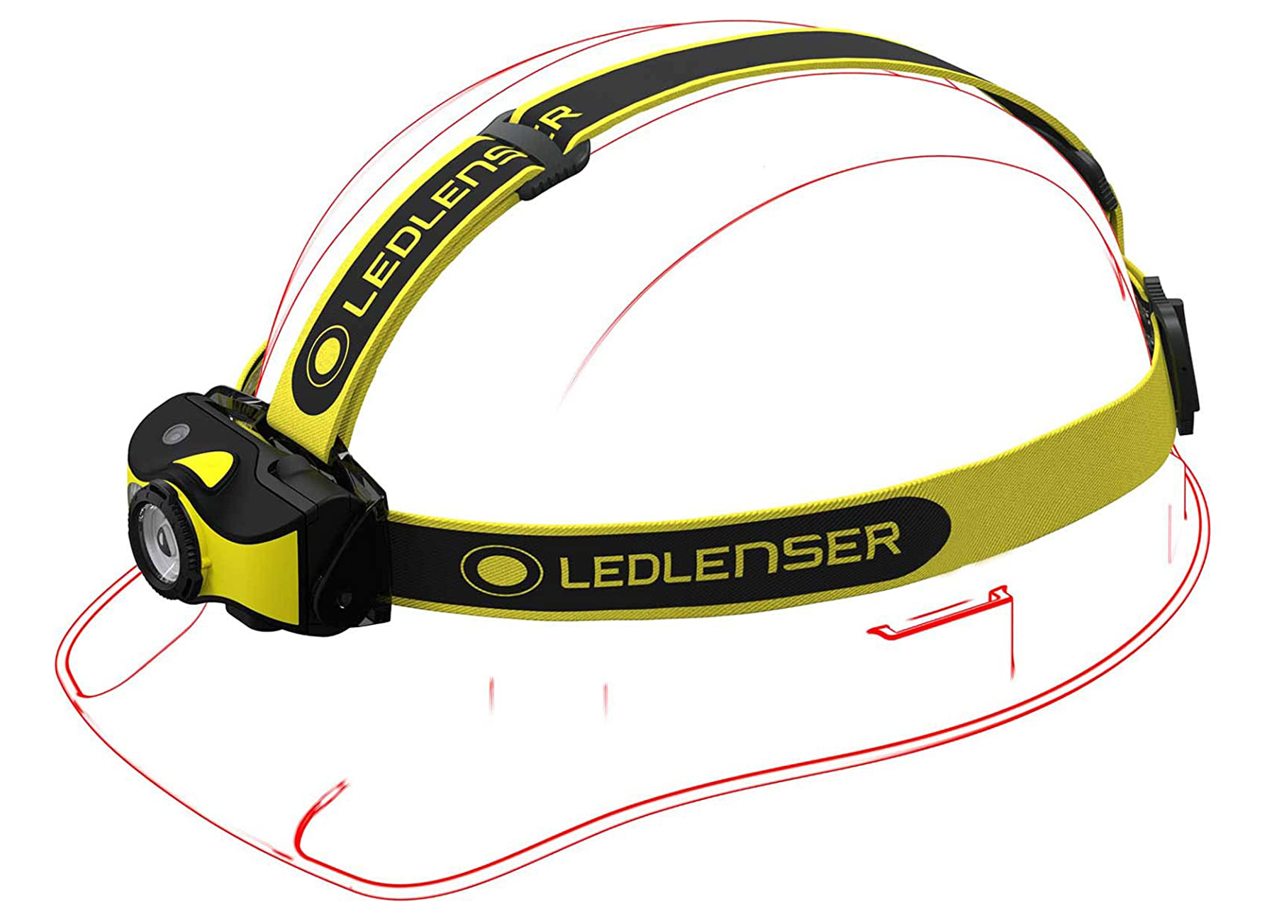 LEDLENSER IH9R HOOFDLAMP OPLAADBAAR